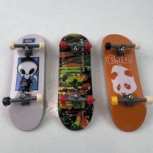 Vintage Tech Deck Lot of 3 Finger Board Toys Grim Reaper Samarria Brevard Enjoi